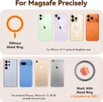 Airplane Travel Essentials Phone Holder, for Magsafe Universal 360 Degree Rotati... - Image 9