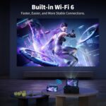 Small Smart TV，Mini TV with 7-inch Touchscreen,Built in Apps,Support SD,WiFi,Blu... - Image 8