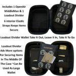 Keyfit Tools OpenAir MiddleMan Black Every Day Carry Case Bag for Men ~Free Up Y... - Image 4
