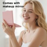 5pc Makeup Brush Set with Mirror & Storage Box – Portable Multifunctional Powder... - Image 4