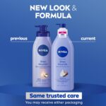 NIVEA Shea Nourish Body Lotion for Dry Skin with Hyaluronic Acid, Shea Butter an... - Image 3