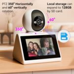 Home Security Camera with 4.3" Screen, Two Way Video Call Function for Elderly, ... - Image 7