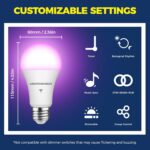 Lightinginside Smart Light Bulbs 100W Equiv., 1350LM 11W Smart Bulb Works with A... - Image 7