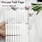 12pcs Press on Nail Storage Box with Adhesive Double Sided Tape Clear Acrylic Na... - Image 5