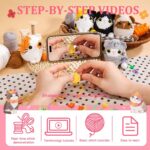 MAGIMUSE Crochet Kit for Beginners, Beginner Crochet Kit with Step-by-Step Video... - Image 4