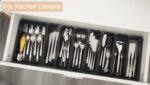 Kutesna 15 PCS Interlocking Desk Drawer Organizer Separator for Office,Bathroom,... - Image 6
