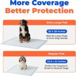 Best Pet Supplies XL (36 x 28 Inches) Puppy Pads 100 Count - Super Absorbent Dog... - Image 8