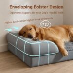 Comfort Expression Orthopedic Dog Bed for Extra Large Dogs with Bolster | Waterp... - Image 4