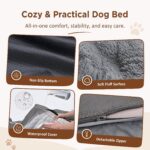 Comfort Expression Orthopedic Dog Bed for Extra Large Dogs with Bolster | Waterp... - Image 5
