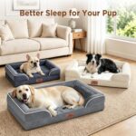 Comfort Expression Orthopedic Dog Bed for Extra Large Dogs with Bolster | Waterp... - Image 8