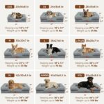 Comfort Expression Orthopedic Dog Bed for Extra Large Dogs with Bolster | Waterp... - Image 9