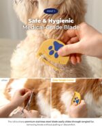 PETHROOM Easy Tangle Cutter for Dogs & Cats | Professional Dematting Tool with S... - Image 5