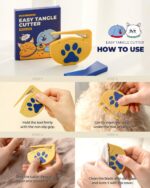 PETHROOM Easy Tangle Cutter for Dogs & Cats | Professional Dematting Tool with S... - Image 9