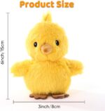 Sew Butiful 3PCS 6'' Squeak Plush Toy, Funny Animal Sets Pet Interactive Play fo... - Image 4