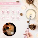 Electric Lighter, Candle Lighter Flameless Windproof with 360° Flexible Neck & L... - Image 5
