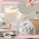 Electric Lighter, Candle Lighter Flameless Windproof with 360° Flexible Neck & L... - Image 7