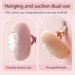 Super Soft Sunflower Suction Cup Bath Ball, 2025 New 2 in 1 Sunflower Exfoliatin... - Image 4