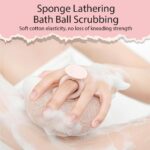 Super Soft Sunflower Suction Cup Bath Ball, 2025 New 2 in 1 Sunflower Exfoliatin... - Image 6