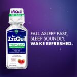 ZzzQuil, Nighttime Sleep Aid Liquid, Free of Alcohol & Artificial Dyes, 50 mg Di... - Image 5
