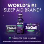 ZzzQuil, Nighttime Sleep Aid Liquid, Free of Alcohol & Artificial Dyes, 50 mg Di... - Image 7