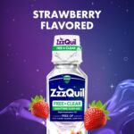 ZzzQuil, Nighttime Sleep Aid Liquid, Free of Alcohol & Artificial Dyes, 50 mg Di... - Image 8