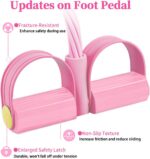 Pedal Resistance Bands with Handles, Upgrade 6-Tubes Elastic Bands for Exercise,... - Image 5