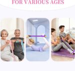 Pedal Resistance Bands with Handles, Upgrade 6-Tubes Elastic Bands for Exercise,... - Image 9
