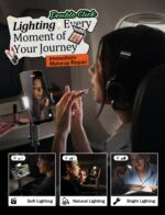 LISEN Airplane Travel Essentials (LED) Phone Stand Holder for Desk Cruise Ship E... - Image 4