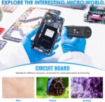 Wireless Digital Microscope, Skybasic 50X-1000X Magnification WiFi Portable Hand... - Image 8