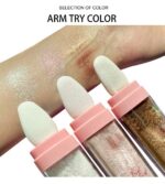 Glitter Powder Highlighter Makeup, Body Brightens the Natural Three-dimensional ... - Image 6