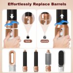 Hair Dryer Brush 5 in 1, Negative Ion Blow Dryer Brush Set - 110,000 RPM High -S... - Image 10