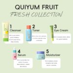 QUIYUM Fruit Skincare Set for Teen Girl, 5 Daily Routine Beauty Skin Care | Exfo... - Image 3