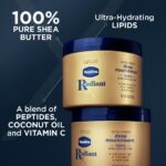 Vaseline Radiant X Deep Nourishment Body Cream 100% Pure Shea Butter, Coconut Oi... - Image 4