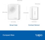 Tapo Door Sensor Starter KIT, Matter Compatible, 3X Smart Door Window Contact Se... - Image 10