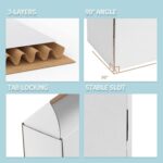 WIFTREY 8x6x4 Small Shipping Boxes 25 Pack for Mailing,Packing, White Corrugated... - Image 4