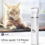 Cat Grooming Clippers Kit with Paw Trimmer, 3 in 1 Electric Pet Hair Trimmer Sup... - Image 4
