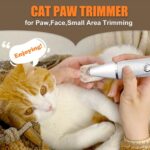 Cat Grooming Clippers Kit with Paw Trimmer, 3 in 1 Electric Pet Hair Trimmer Sup... - Image 6