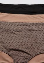 Warner's Women's Blissful Benefits No Muffin Top 3 Pack Brief Panty - Image 3