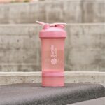 BlenderBottle Shaker Bottle with Pill Organizer and Storage for Protein Powder, ... - Image 7