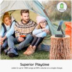 TechGlow Foldable Cellphone Stand with Bluetooth Speaker and Charging Function B... - Image 6