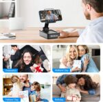 TechGlow Foldable Cellphone Stand with Bluetooth Speaker and Charging Function B... - Image 9