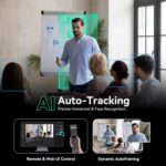Tenveo PTZ Camera Bundle/Kits - 20X NDI AI Auto-Tracking PTZ Camera(4pcs) with H... - Image 5