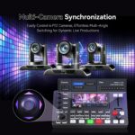 Tenveo PTZ Camera Bundle/Kits - 20X NDI AI Auto-Tracking PTZ Camera(4pcs) with H... - Image 10