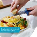 PELEG DESIGN Handheld Cheese Grater | Mini Cheese Grater Durable Rust-Proof Meta... - Image 3