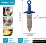 PELEG DESIGN Handheld Cheese Grater | Mini Cheese Grater Durable Rust-Proof Meta... - Image 5