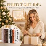 PROBENEX 4 Pcs Decorative Books | Faux Luxe Cardboard Coffee Table Decor | Refin... - Image 10