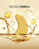 Maskiss 24k Gold Under Eye Patches (25 Pairs), eye mask, Collagen Skin Care Prod... - Image 4