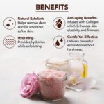 MAJESTIC PURE Himalayan Pink Salt Body Scrub with Collagen and Sweet Almond Oil ... - Image 6