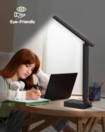 Addtam LED Desk Lamp, Power Strip with 3 Outlets 4 USB Charging Ports(2 USBC), 4... - Image 6