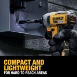 DEWALT 20V MAX Impact Driver, 1/4 Inch, Battery and Charger Included (DCF787D1) - Image 4